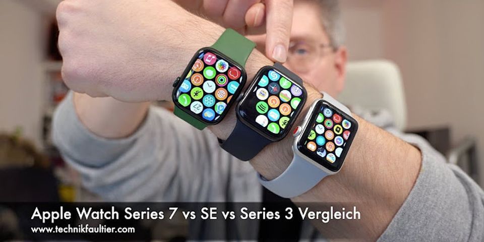 Apple smart watch vergleich