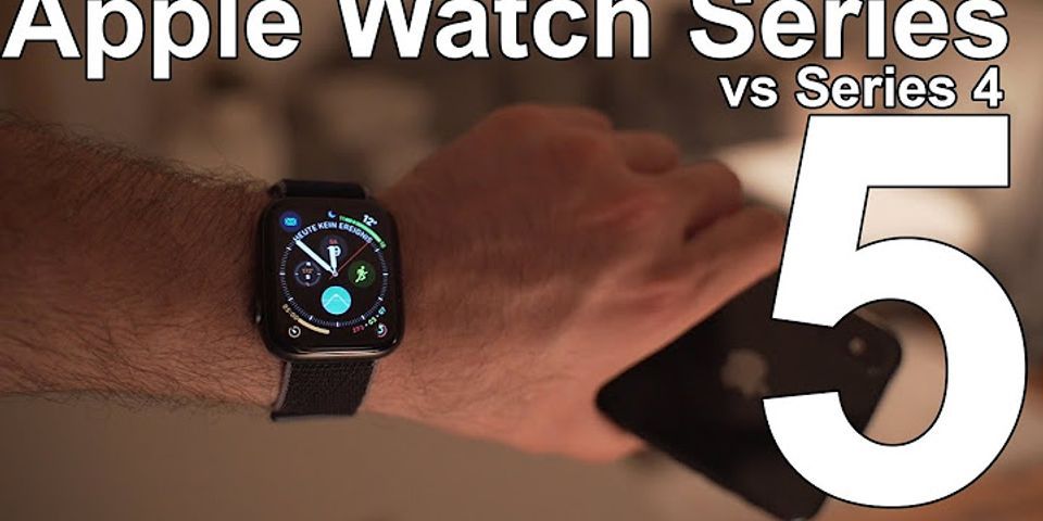 Apple watch series 5 vergleich 4