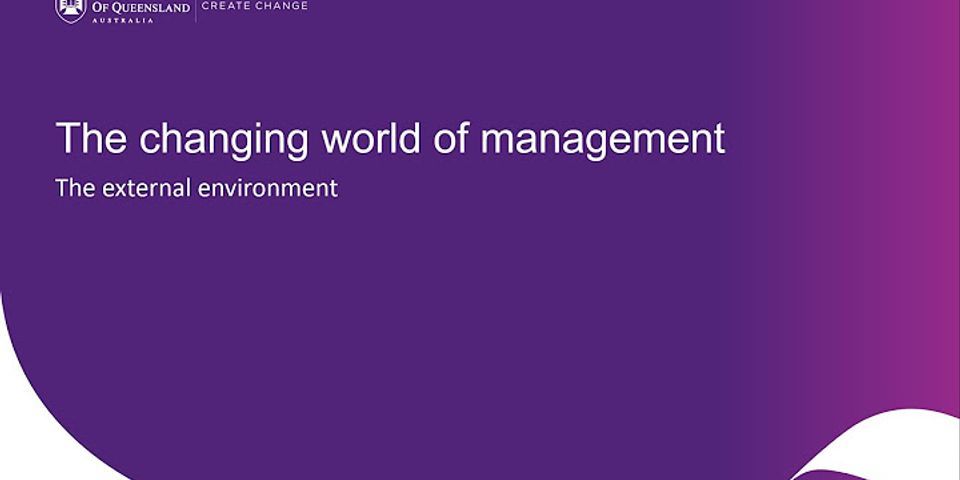 Are used by two or more organizations working together to manage the external environment