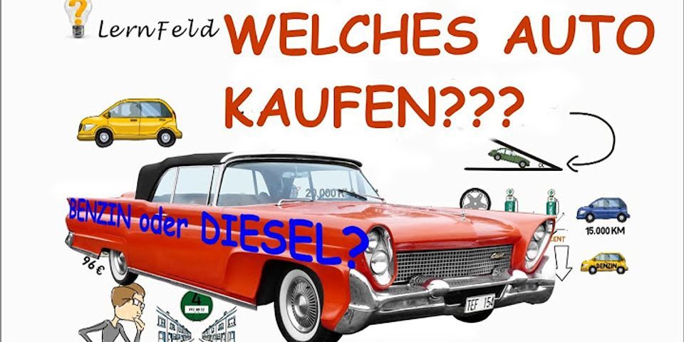 Auto diesel benzin vergleich