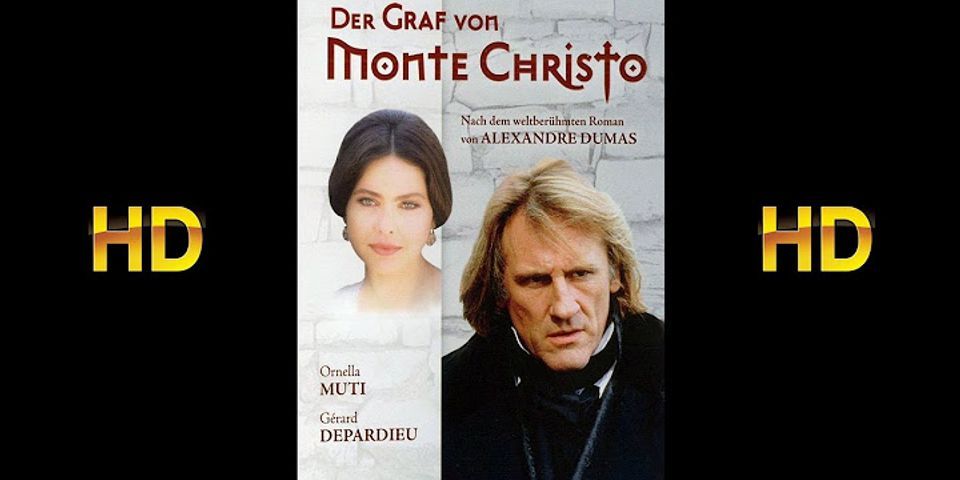 Der graf von monte christo film mit gerard depardieu
