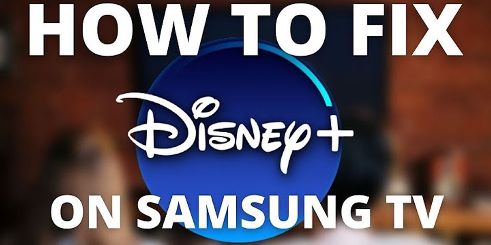 Disney plus app samsung tv funktioniert nicht