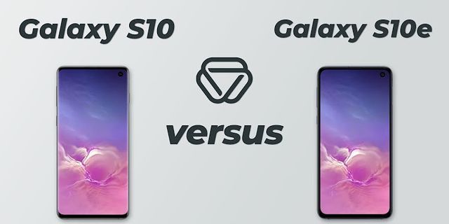 Galaxy s10 s10e vergleich
