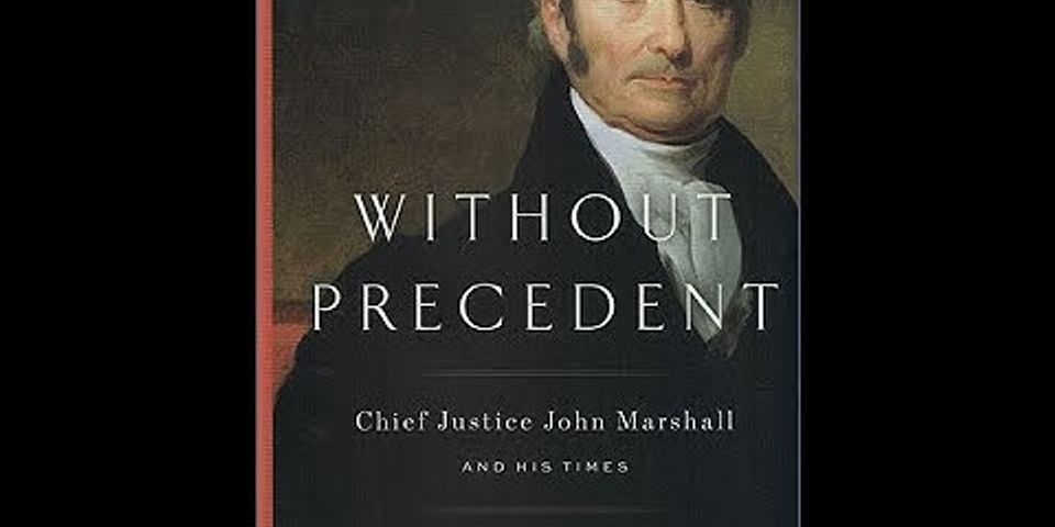 How did the ruling of Chief Justice John Marshall influence the division of power in the federal system?