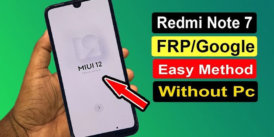 How to Add Google account in Redmi Note 7 Pro