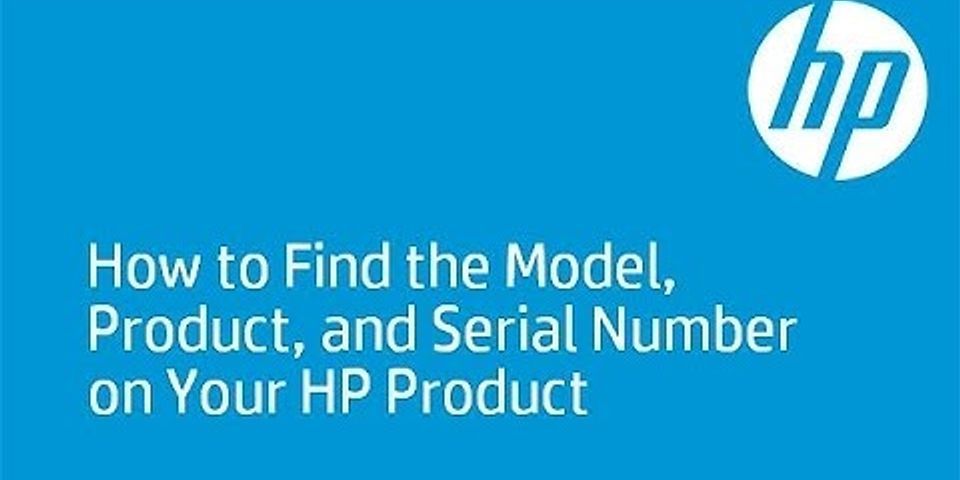 How to find product number of HP laptop using command Prompt
