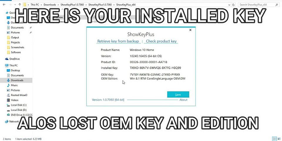 How to get Windows 10 product key from BIOS
