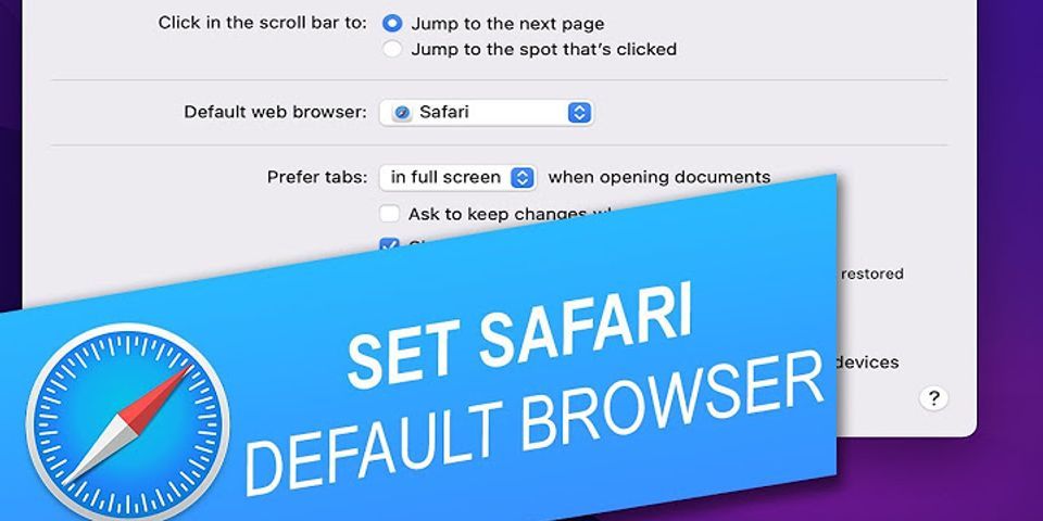 How to make Safari default browser on iPhone 11