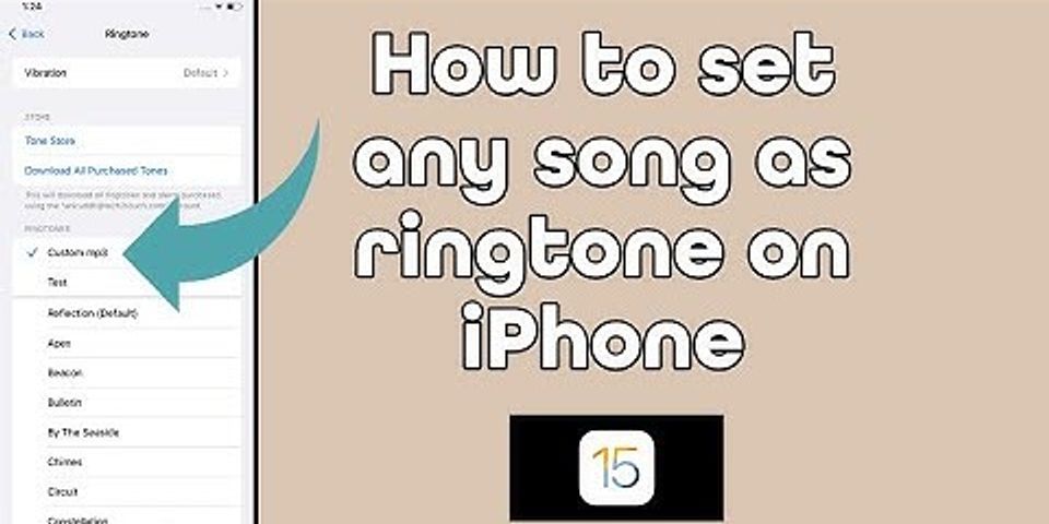 How to set a song as a ringtone on iPhone 11 for free