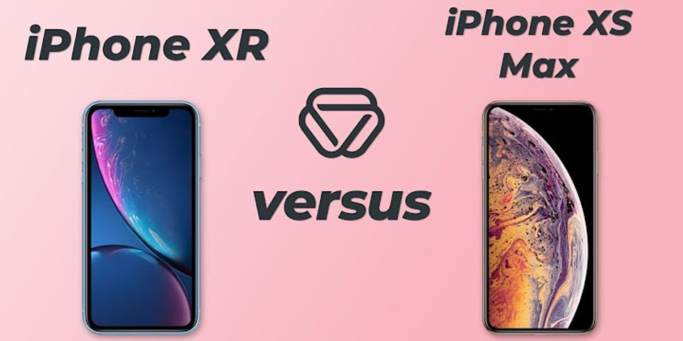 Iphone xs max vs iphone xr vergleich