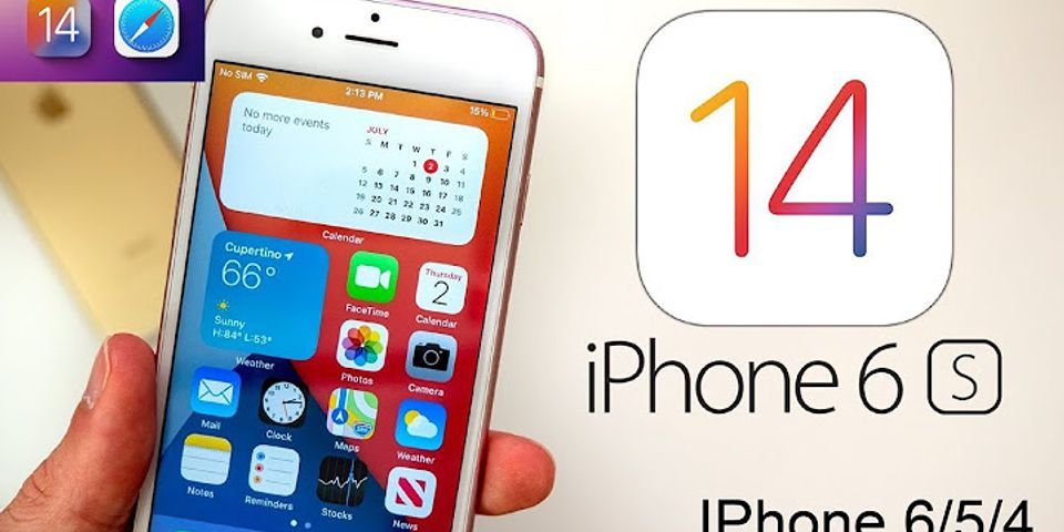 Kann man iOS 14 auf iPhone 6 installieren?