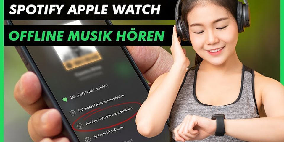 Kann man mit der apple watch spotify hören