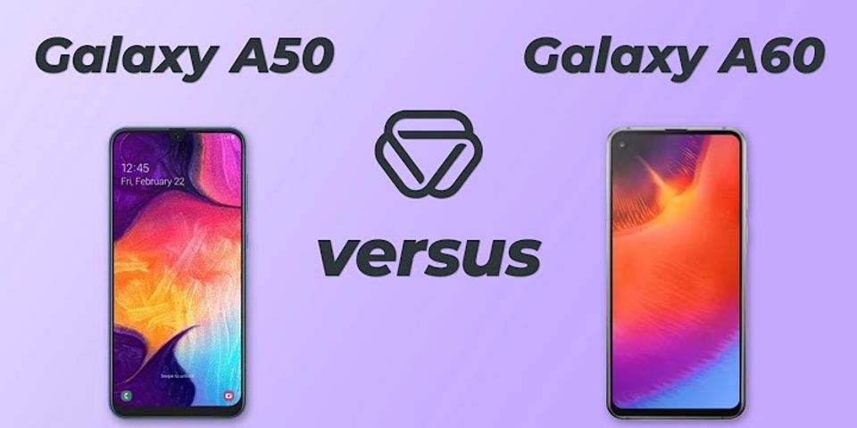Samsung a50 a60 vergleich