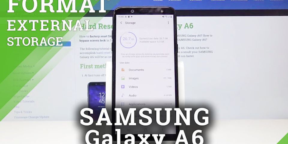 Samsung Galaxy a6 Apps auf SD-Karte verschieben