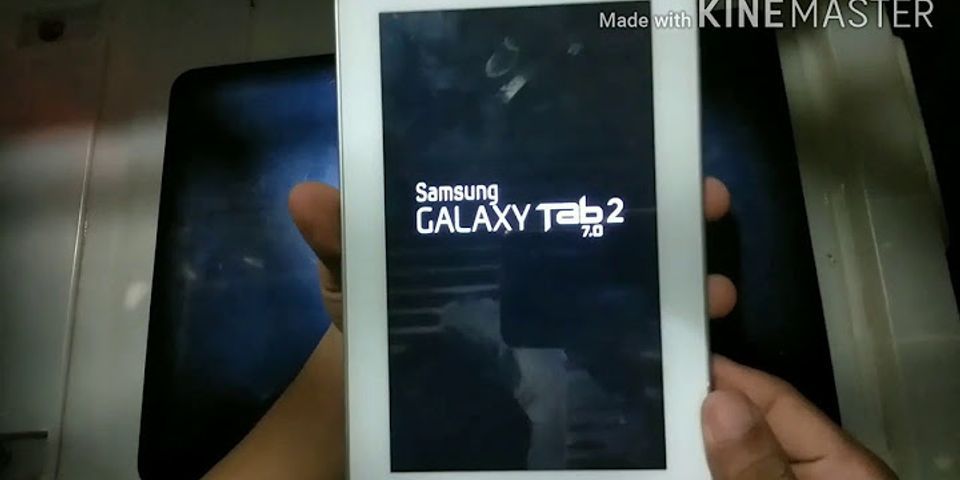 Samsung galaxy tab 2 geht immer an und aus