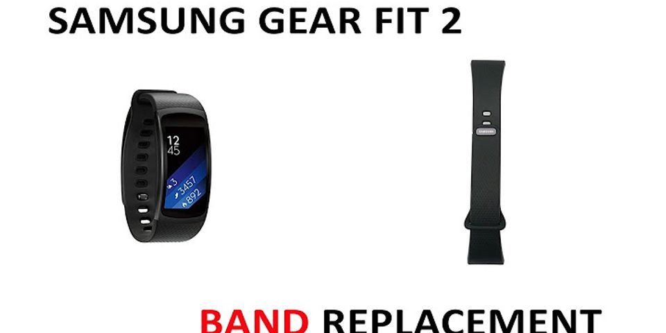 Samsung gear fit 2 pro armband wechseln deutsch