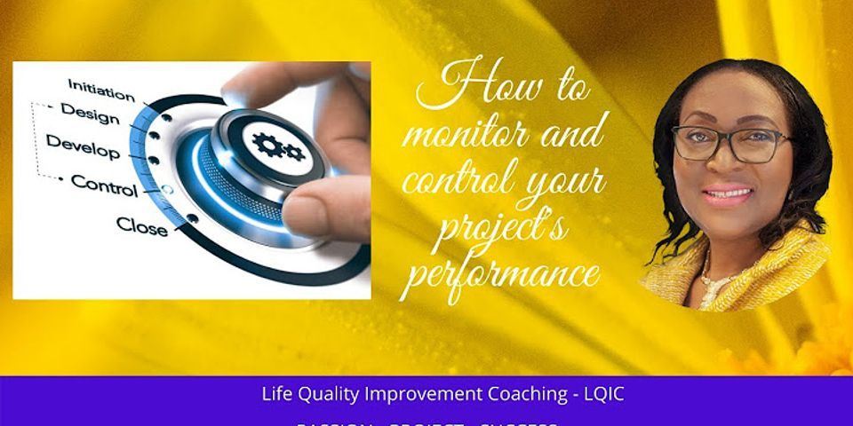The planning step known as monitoring and controlling performance