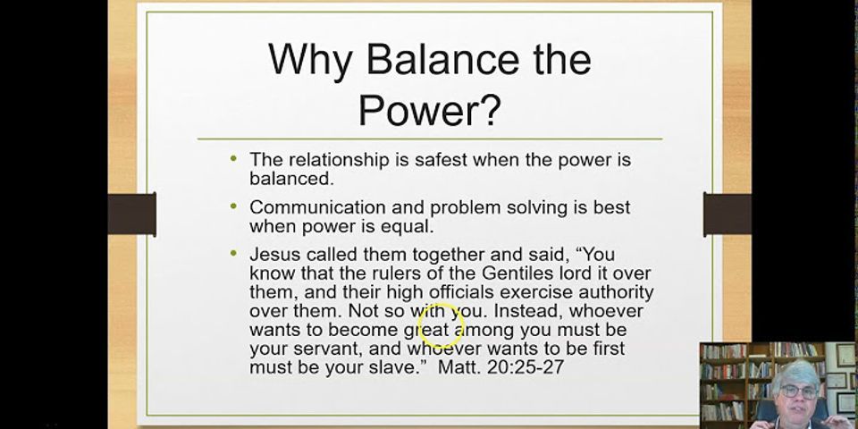 The relationship between power and conflict is best described as