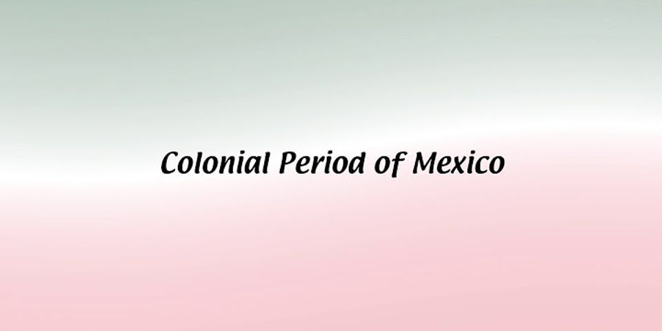 Trade between mexico and new mexico established during the spanish period was ______________.