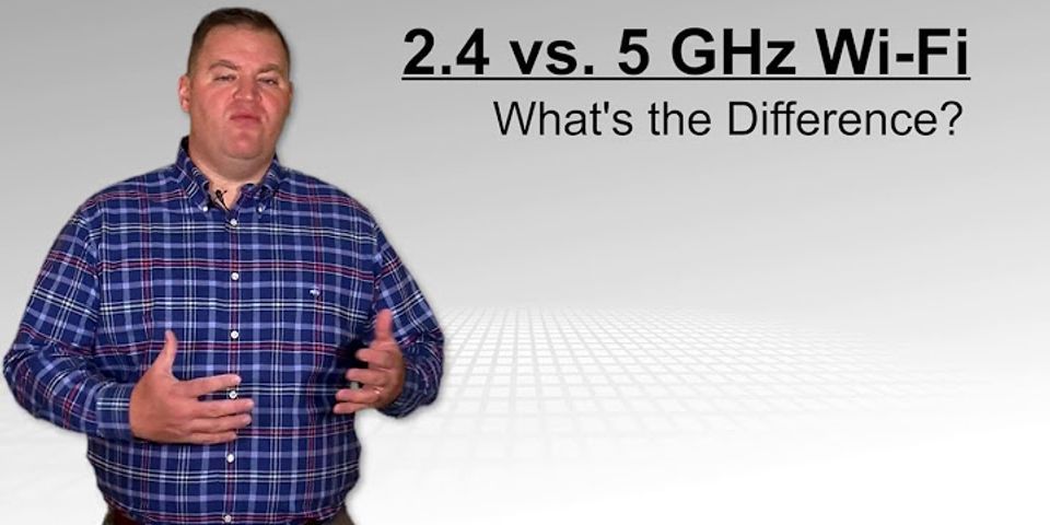 Unterschied zwischen 2 4 und 5 ghz wlan