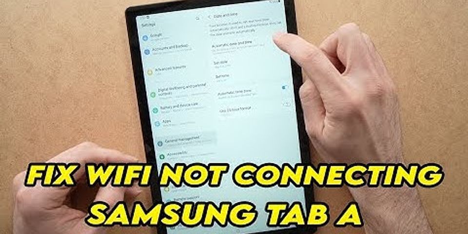 Warum verbindet sich mein Samsung Tablet nicht mit dem WLAN?