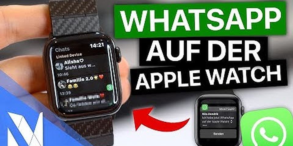 Warum werden Nachrichten nicht auf Apple Watch angezeigt?