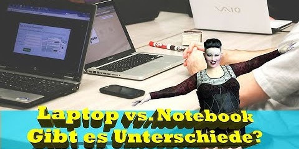 Was ist der unterschied zwischen einen notebook und einem laptop