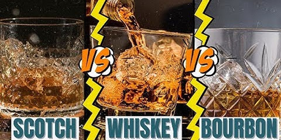 Was ist der unterschied zwischen whisky und bourbon