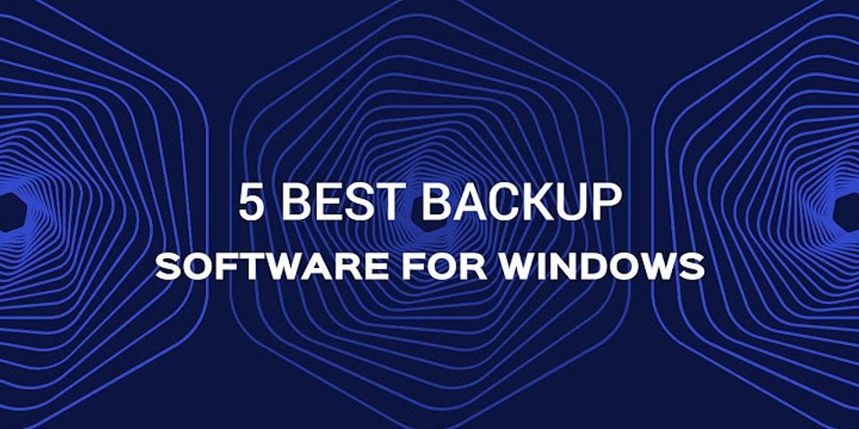 Welche backup software ist die beste