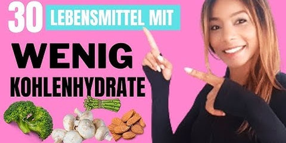 Welches obst hat wenig kohlenhydrate