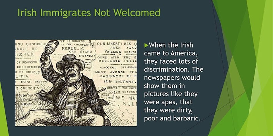 What Caused The Massive Influx Of Irish Immigrants To The United States ...