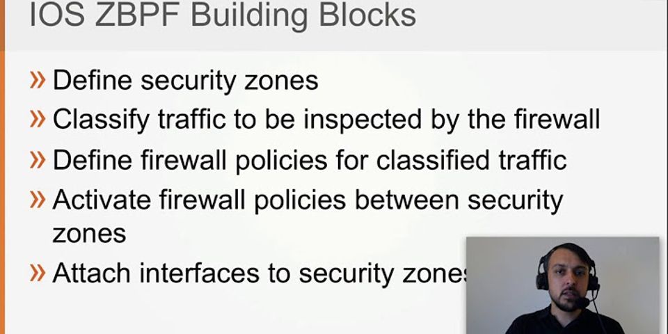 What is a feature of a Cisco IOS Zone-Based Policy Firewall