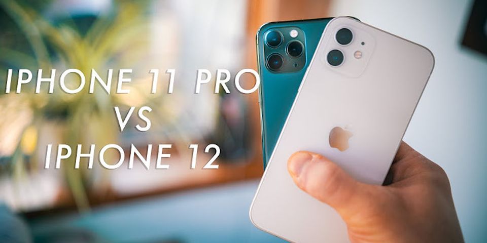 What is the difference between iPhone 11 Pro and iPhone 12?