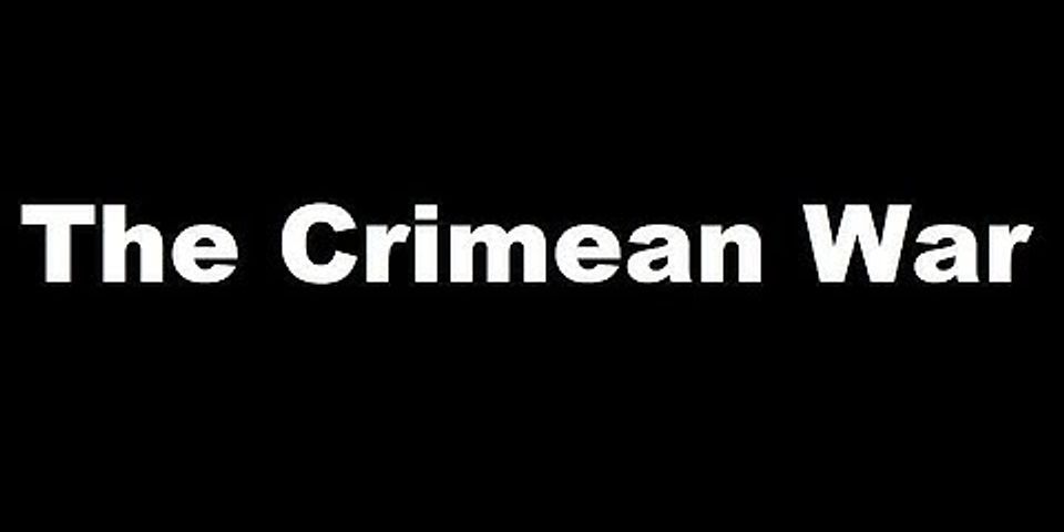 What was an overall result of the Crimean War?