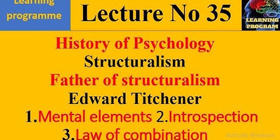 What was the focus of Edward Titcheners studies?