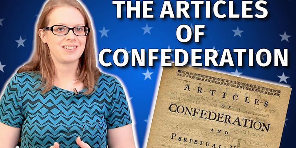 When was the Articles of Confederation ratified