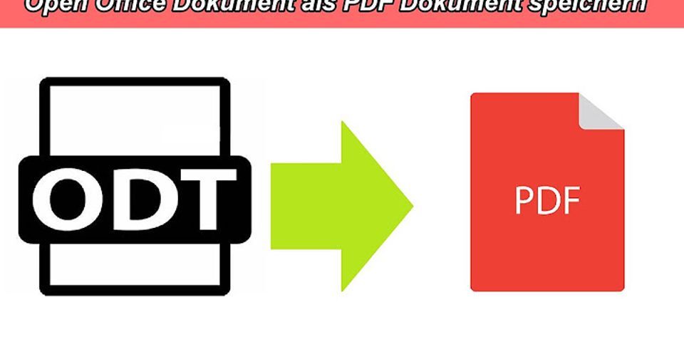 Wie kann ich ein dokument in pdf umwandeln