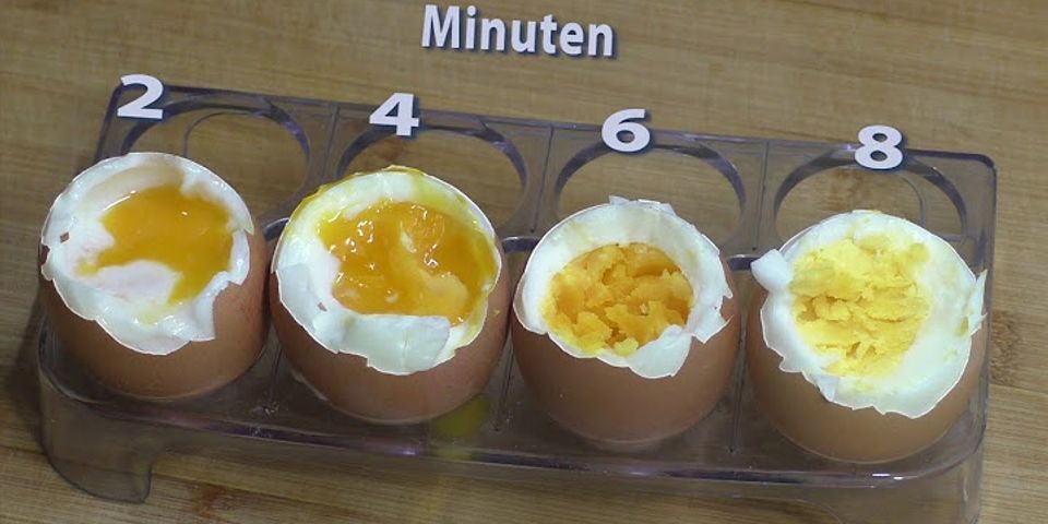 Wie lange braucht ein ei zum kochen