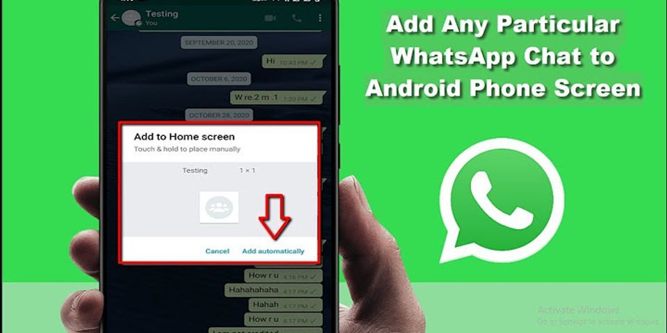 Wie starte ich WhatsApp von deinem Home Bildschirm?