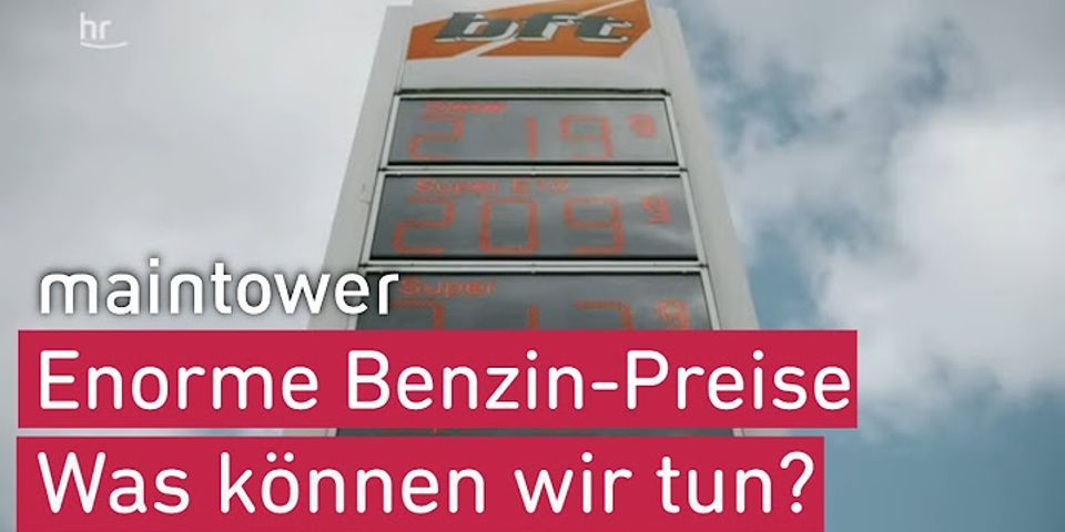 Wie viel kostet Benzin heute in Deutschland?
