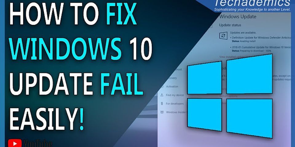 Windows 10 update fehlgeschlagen änderungen werden rückgängig gemacht