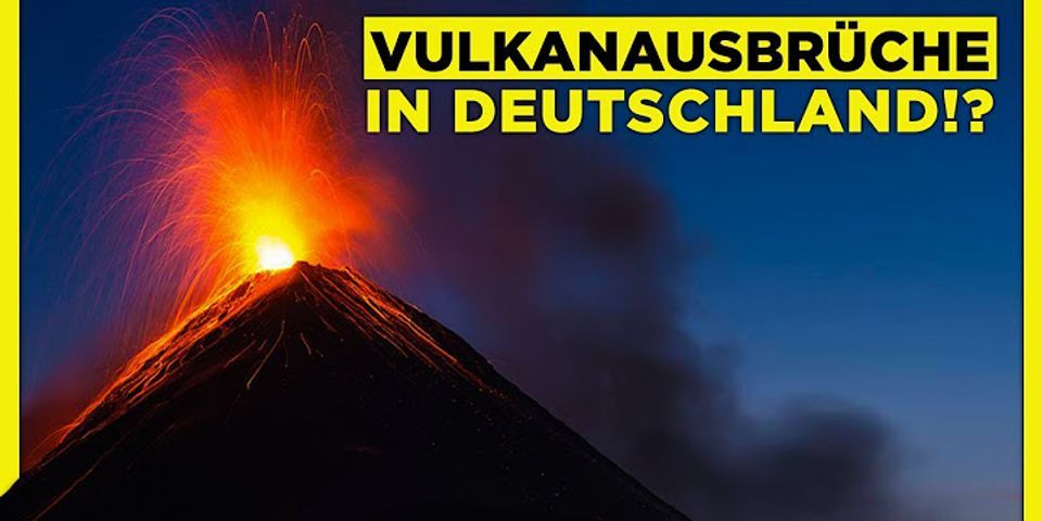 Wo gibt es vulkane in deutschland